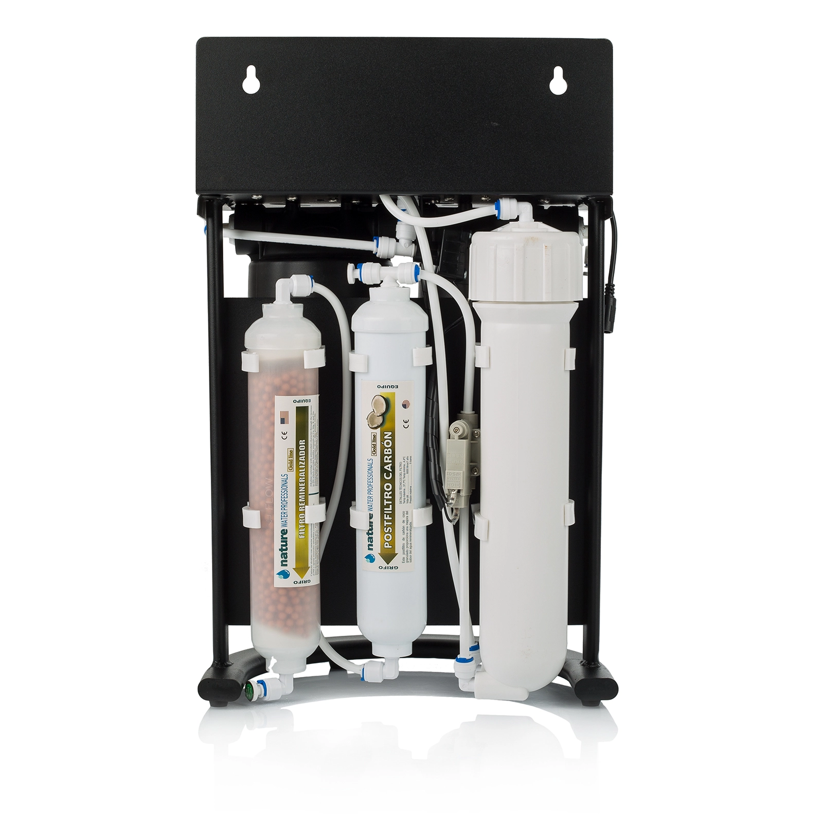 EQUIPO OSMOSIS INVERSA 5 ETAPAS ECO-GOLD CON BOMBA