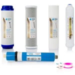 PACK 4 FILTROS OSMOSIS INVERSA Y MEMBRANA 75GPD VONTRON