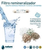 EQUIPO OSMOSIS INVERSA 7 ETAPAS PREMIUM CON BOMBA