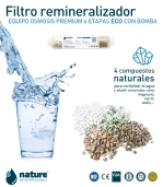 EQUIPO OSMOSIS INVERSA 6 ETAPAS PREMIUM ECO CON BOMBA