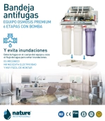 EQUIPO OSMOSIS INVERSA 6 ETAPAS PREMIUM CON BOMBA