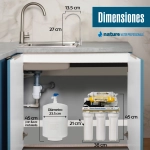 EQUIPO OSMOSIS INVERSA 6 ETAPAS STANDARD CON BOMBA