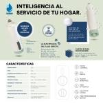 EQUIPO OSMOSIS INVERSA DOMESTICA DE FLUJO DIRECTO 800GPD