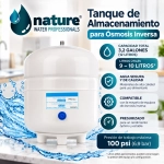 Depósito de acero para ósmosis inversa 3,2 galones – 12 litros