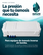 BOMBA EXTERNA OSMOSIS INVERSA 