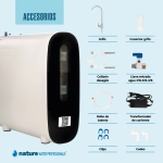 EQUIPO OSMOSIS INVERSA DOMESTICO FLUJO DIRECTO NWP-FD-500GPD