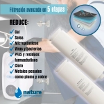 EQUIPO OSMOSIS INVERSA DOMESTICO FLUJO DIRECTO NWP-FD-500GPD