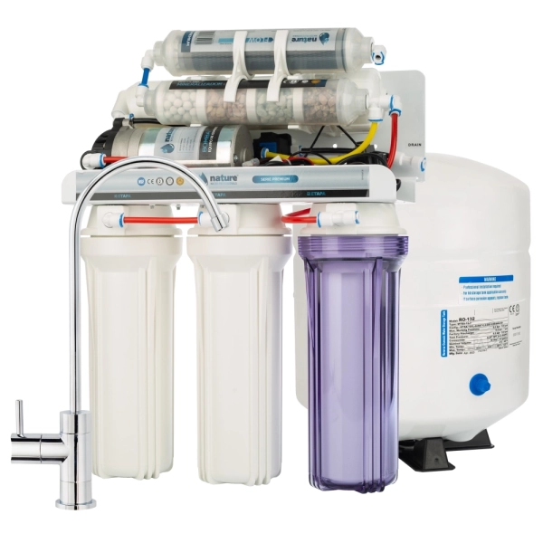 EQUIPO OSMOSIS INVERSA 6 ETAPAS PREMIUM CON BOMBA